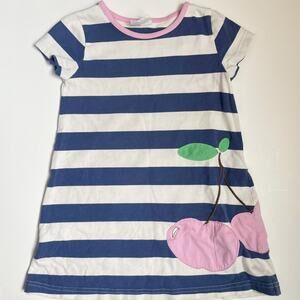 Mini Boden Cherry Appliqué Dress size 3-4